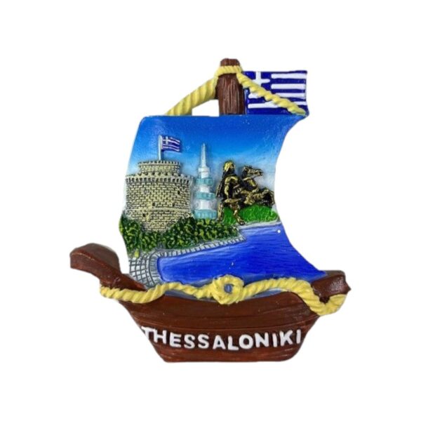 Tουριστικό μαγνητάκι Souvenir – Σετ 12pcs - Resin Magnet - Thessaloniki - 678137 - GoodFlix