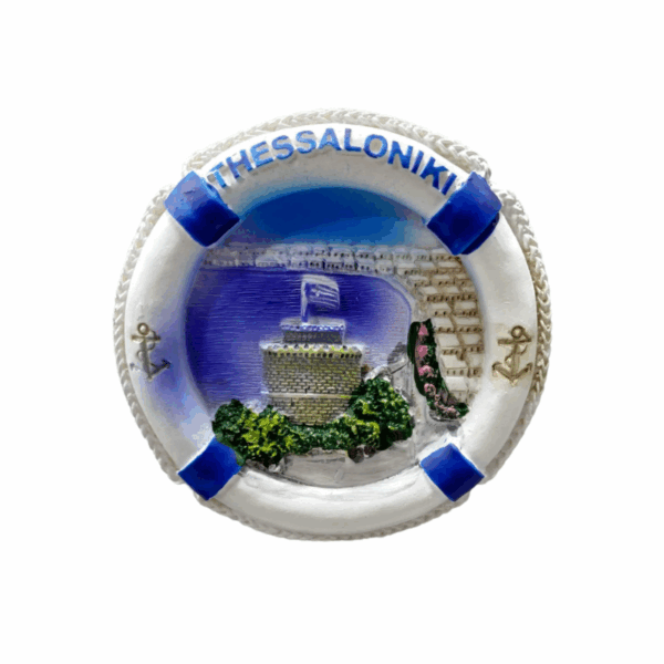 Tουριστικό μαγνητάκι Souvenir – Σετ 12pcs - Resin Magnet - Thessaloniki - 678160 - GoodFlix
