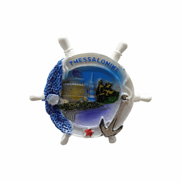 Tουριστικό μαγνητάκι Souvenir – Σετ 12pcs - Resin Magnet - Thessaloniki - 678161 - GoodFlix