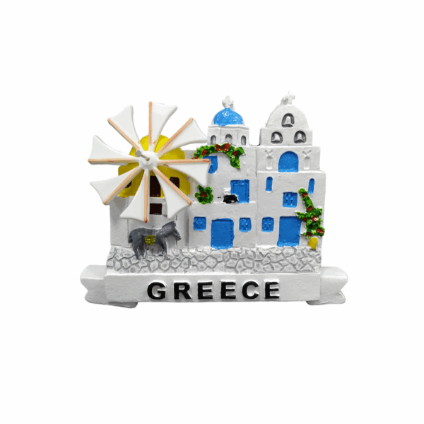Tουριστικό μαγνητάκι Souvenir – Σετ 12pcs - Resin Magnet - Greece - 678196 - GoodFlix