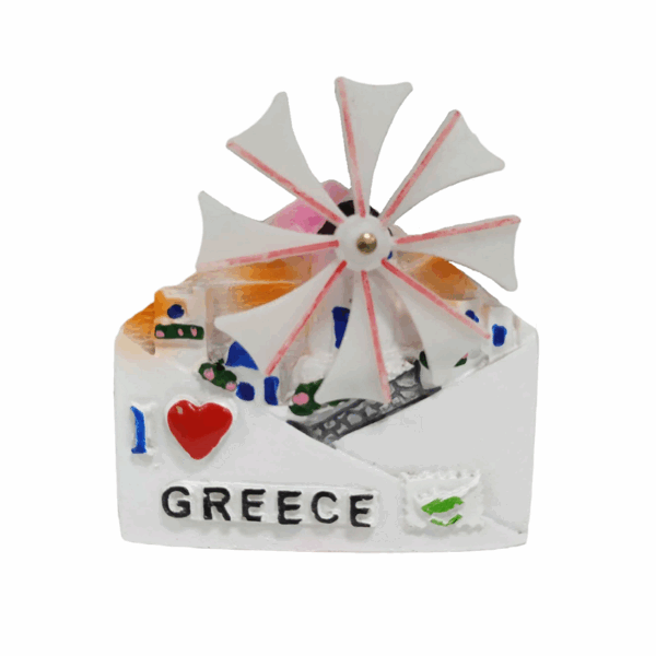 Tουριστικό μαγνητάκι Souvenir – Σετ 12pcs - Resin Magnet - Greece - 678211 - GoodFlix