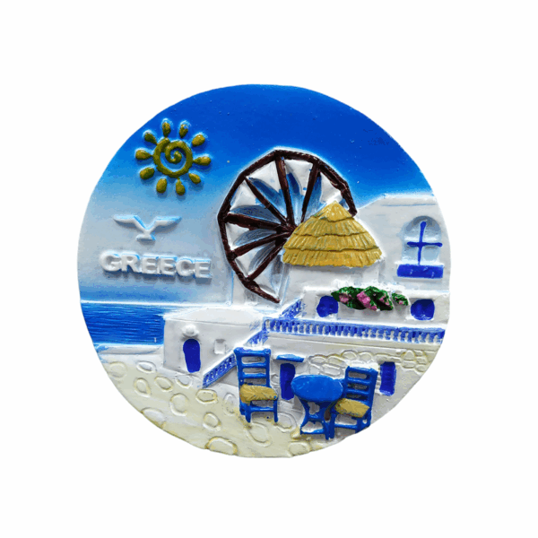 Tουριστικό μαγνητάκι Souvenir – Σετ 12pcs - Resin Magnet - Greece - 678232 - GoodFlix