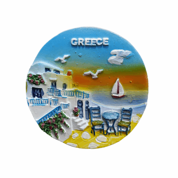 Tουριστικό μαγνητάκι Souvenir – Σετ 12pcs - Resin Magnet - Greece - 678233 - GoodFlix
