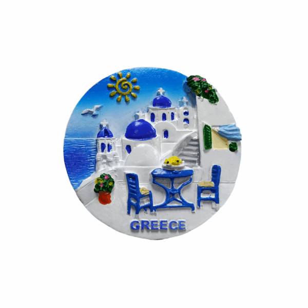 Tουριστικό μαγνητάκι Souvenir – Σετ 12pcs - Resin Magnet - Greece - 678236 - GoodFlix