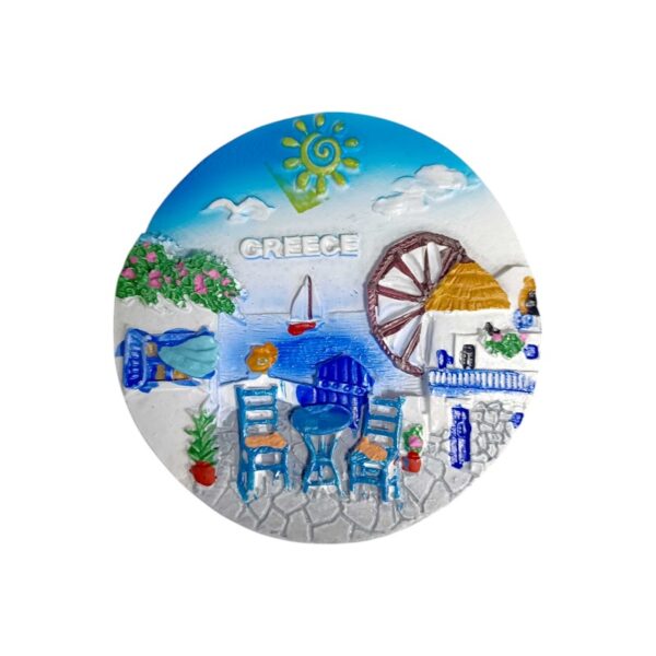Tουριστικό μαγνητάκι Souvenir - Σετ 12pcs - Resin Magnet - Greece - 678237 - GoodFlix