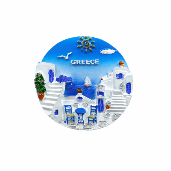 Tουριστικό μαγνητάκι Souvenir – Σετ 12pcs - Resin Magnet - Greece - 678238 - GoodFlix