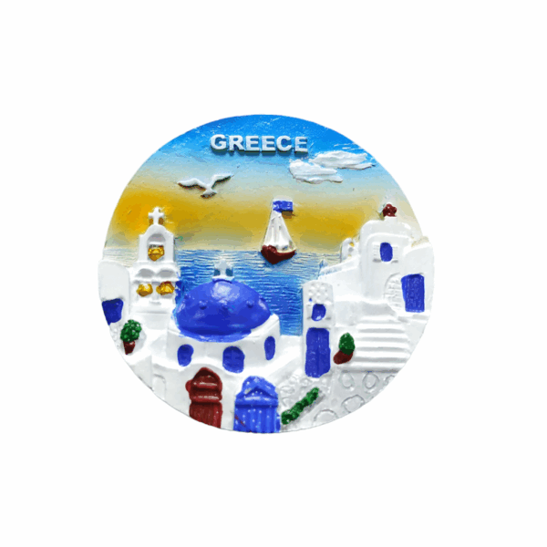 Tουριστικό μαγνητάκι Souvenir – Σετ 12pcs - Resin Magnet - Greece - 678240 - GoodFlix