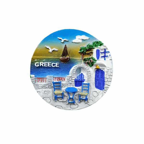 Tουριστικό μαγνητάκι Souvenir – Σετ 12pcs - Resin Magnet - Greece - 678242 - GoodFlix