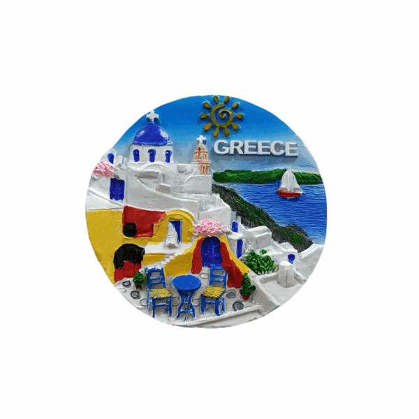 Tουριστικό μαγνητάκι Souvenir – Σετ 12pcs - Resin Magnet - Greece - 678243 - GoodFlix