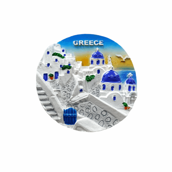 Tουριστικό μαγνητάκι Souvenir – Σετ 12pcs - Resin Magnet - Greece - 678246 - GoodFlix