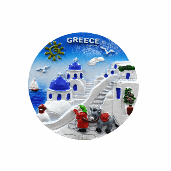 Tουριστικό μαγνητάκι Souvenir – Σετ 12pcs - Resin Magnet - Greece - 678247 - GoodFlix