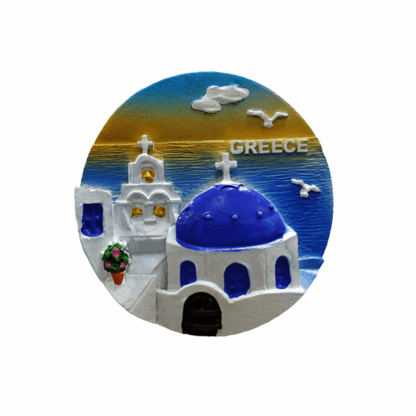 Tουριστικό μαγνητάκι Souvenir – Σετ 12pcs - Resin Magnet - Greece - 678248 - GoodFlix