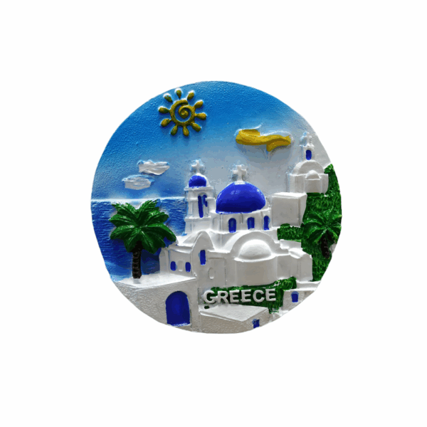 Tουριστικό μαγνητάκι Souvenir – Σετ 12pcs - Resin Magnet - Greece - 678249 - GoodFlix