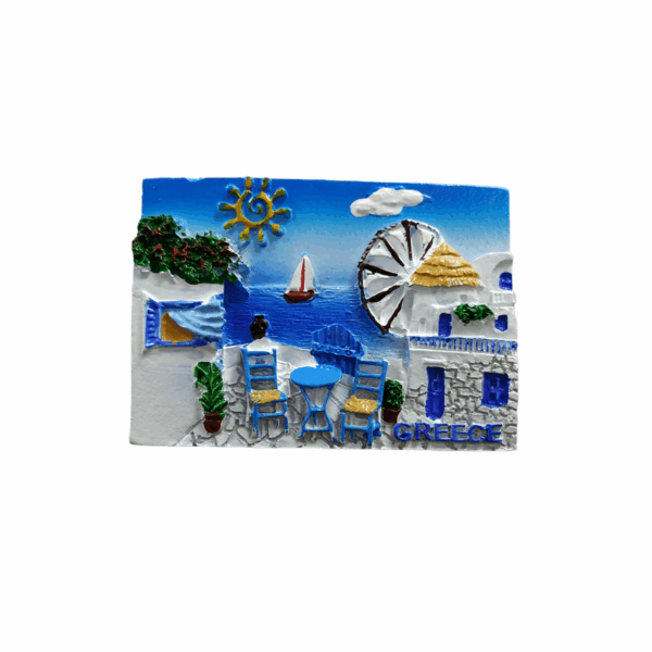 Tουριστικό μαγνητάκι Souvenir – Σετ 12pcs - Resin Magnet - Greece - 678258 - GoodFlix
