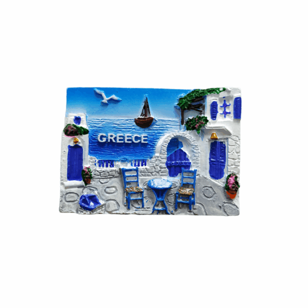 Tουριστικό μαγνητάκι Souvenir – Σετ 12pcs - Resin Magnet - Greece - 678259 - GoodFlix