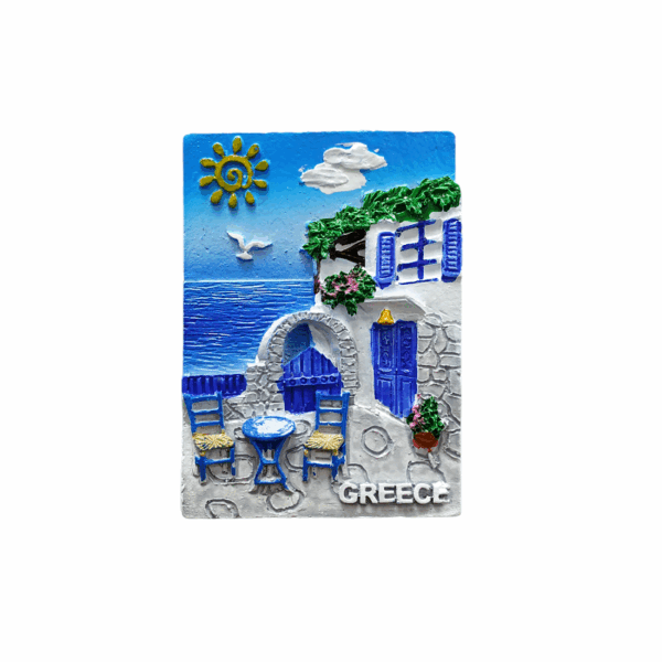 Tουριστικό μαγνητάκι Souvenir – Σετ 12pcs - Resin Magnet - Greece - 678260 - GoodFlix
