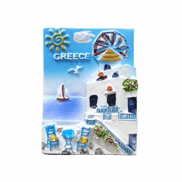 Tουριστικό μαγνητάκι Souvenir – Σετ 12pcs - Resin Magnet - Greece - 678261 - GoodFlix