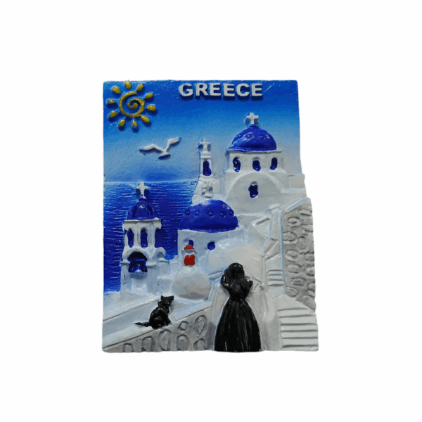 Tουριστικό μαγνητάκι Souvenir – Σετ 12pcs - Resin Magnet - Greece - 678269 - GoodFlix