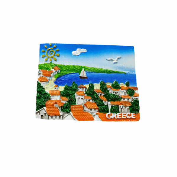 Tουριστικό μαγνητάκι Souvenir – Σετ 12pcs - Resin Magnet - Greece - 678276 - GoodFlix