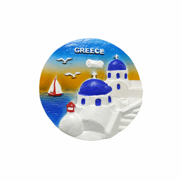 Tουριστικό μαγνητάκι Souvenir – Σετ 12pcs - Resin Magnet - Greece - 678277 - GoodFlix