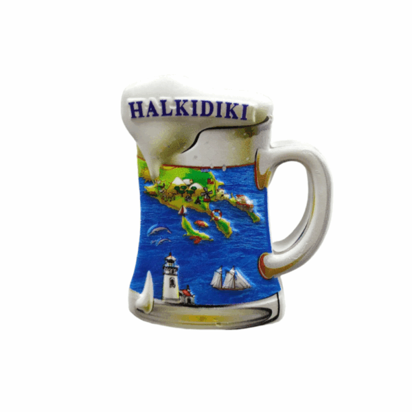 Tουριστικό μαγνητάκι Souvenir – Σετ 12pcs - Resin Magnet - Chalkidiki - 678308 - GoodFlix