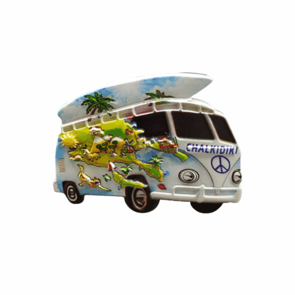 Tουριστικό μαγνητάκι Souvenir – Σετ 12pcs - Resin Magnet - Chalkidiki - 678310 - GoodFlix