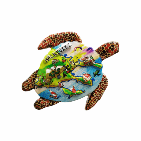 Tουριστικό μαγνητάκι Souvenir – Σετ 12pcs - Resin Magnet - Chalkidiki - 678315 - GoodFlix