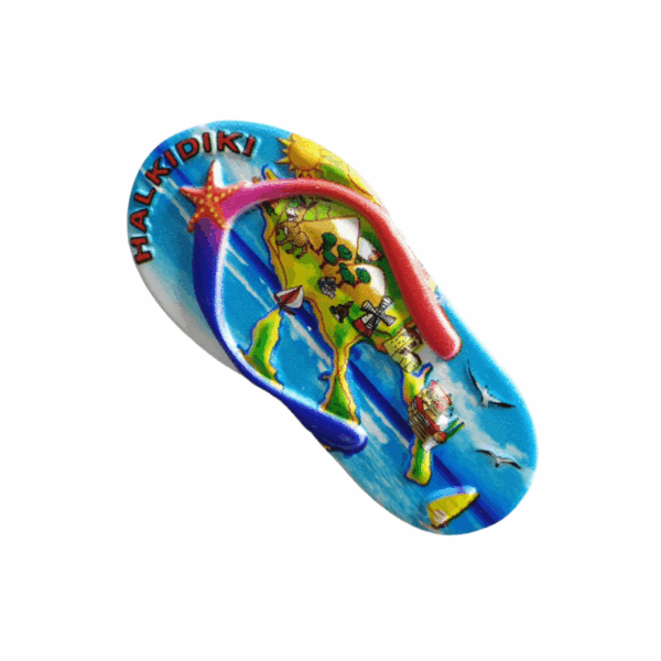 Tουριστικό μαγνητάκι Souvenir – Σετ 12pcs - Resin Magnet - Chalkidiki - 678316 - GoodFlix