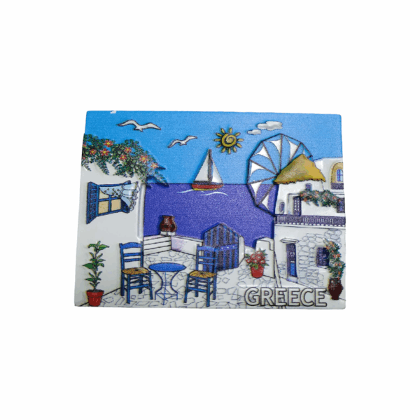 Tουριστικό μαγνητάκι Souvenir – Σετ 12pcs - Resin Magnet - Greece - 678319 - GoodFlix
