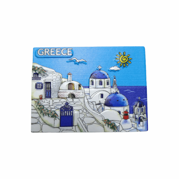 Tουριστικό μαγνητάκι Souvenir – Σετ 12pcs - Resin Magnet - Greece - 678322 - GoodFlix