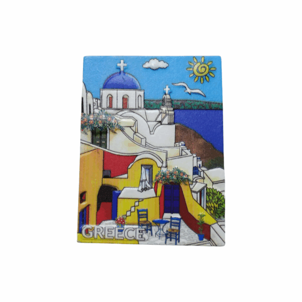 Tουριστικό μαγνητάκι Souvenir – Σετ 12pcs - Resin Magnet - Greece - 678325 - GoodFlix