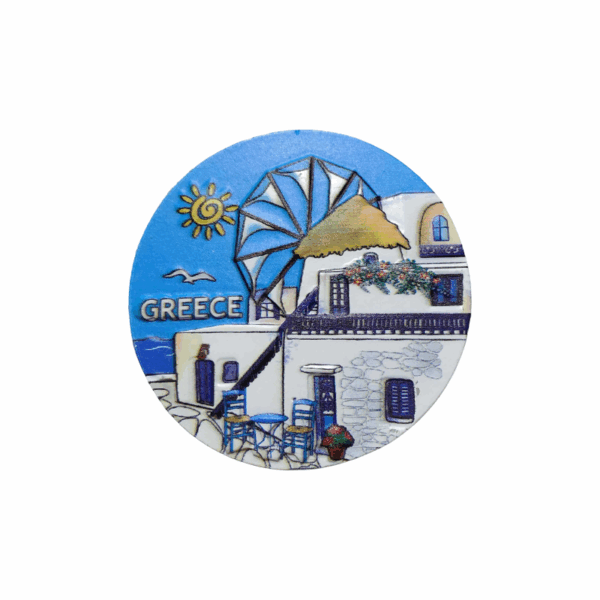 Tουριστικό μαγνητάκι Souvenir – Σετ 12pcs - Resin Magnet - Greece - 678327 - GoodFlix