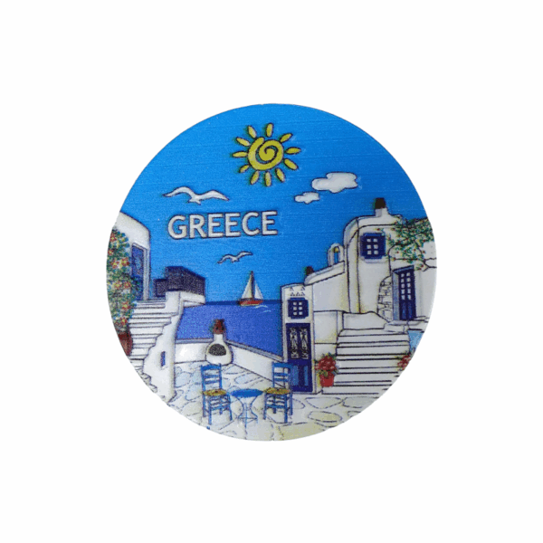 Tουριστικό μαγνητάκι Souvenir – Σετ 12pcs - Resin Magnet - Greece - 678330 - GoodFlix