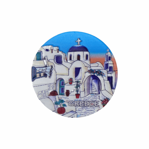 Tουριστικό μαγνητάκι Souvenir – Σετ 12pcs - Resin Magnet - Greece - 678335 - GoodFlix