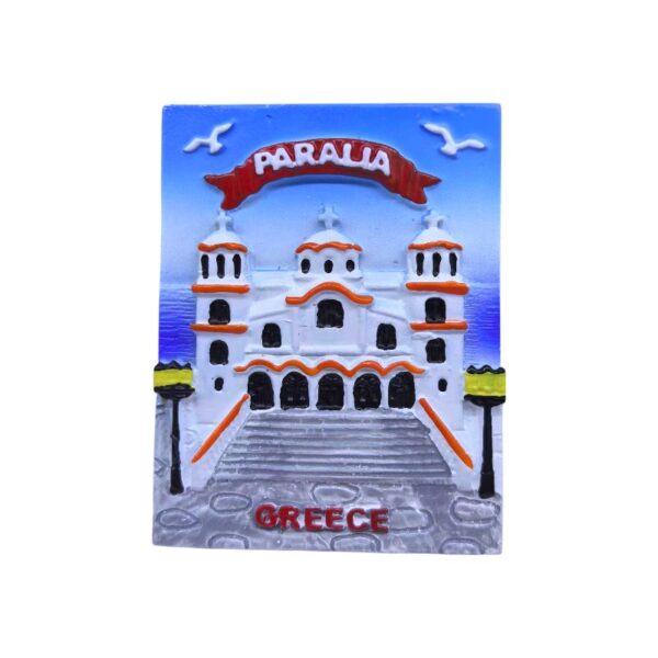 Τουριστικό μαγνητάκι Souvenir - Σετ 12pcs - Paralia - 678416 - GoodFlix