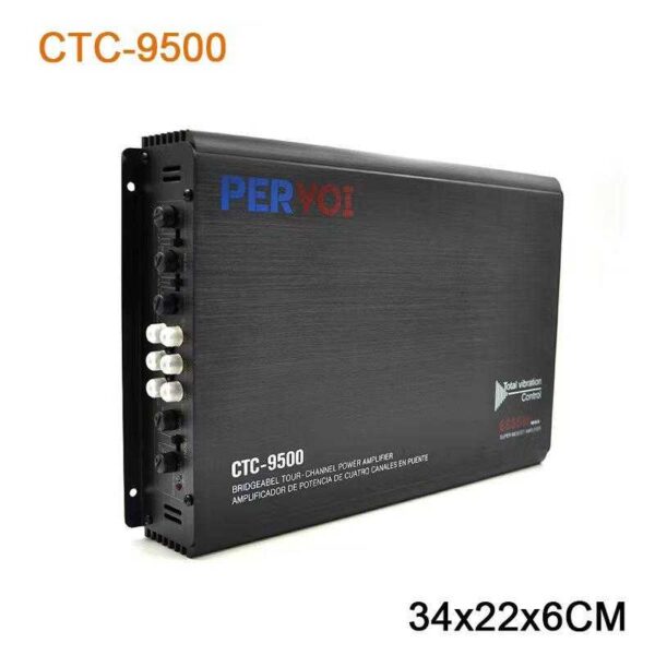 Ενισχυτής αυτοκινήτου 4 καναλιών - CTC-9500 - 6800W - 003768 - GoodFlix