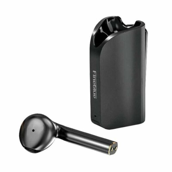 Ασύρματο ακουστικό Bluetooth με θήκη φόρτισης - F5 Pro - Fineblue - 700055 - Black - GoodFlix