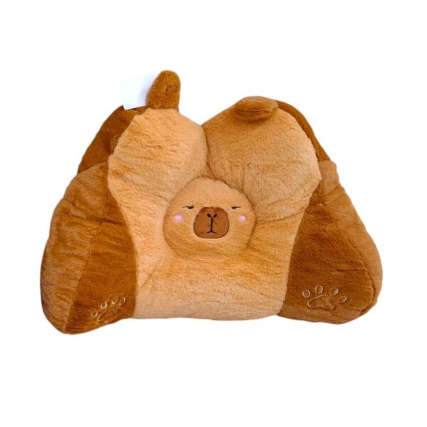 Μαξιλάρι πλάτης λούτρινο - 45cm - 71895 - Brown - GoodFlix