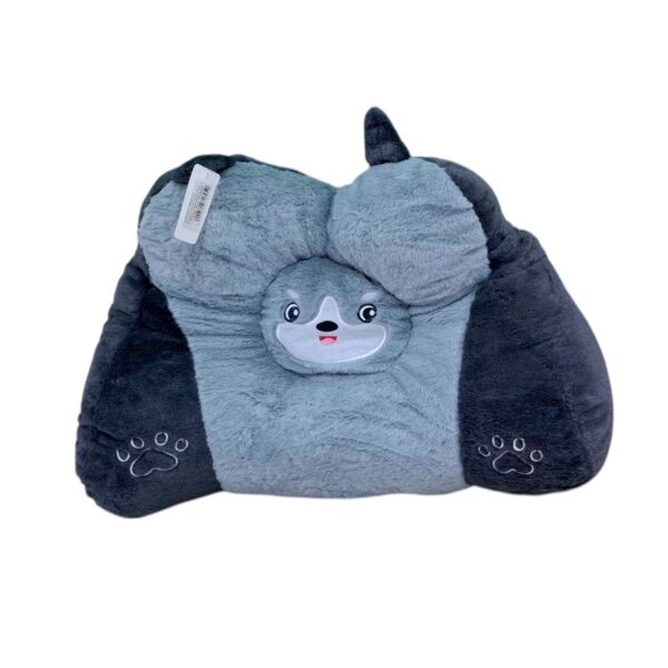 Μαξιλάρι πλάτης λούτρινο - 45cm - 71895 - Blue/Grey - GoodFlix