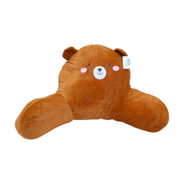 Μαξιλάρι πλάτης λούτρινο - 55cm - 71897 - Brown - GoodFlix