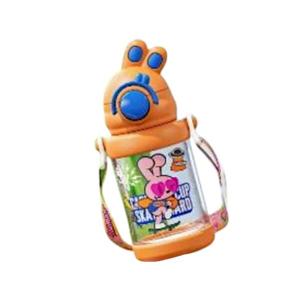Παιδικό παγούρι πλαστικό - 650ml - 722405 - Orange - GoodFlix