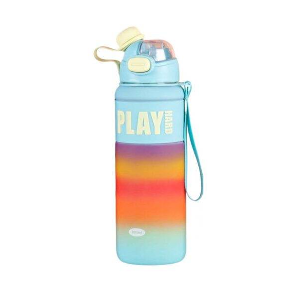Φορητό παγούρι πλαστικό - 800ml - 722429 - Light Blue - GoodFlix