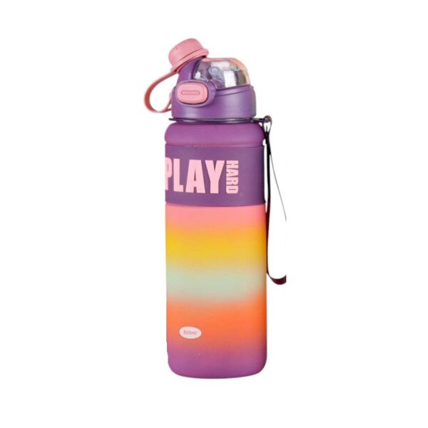 Φορητό παγούρι πλαστικό - 800ml - 722429 - Purple - GoodFlix