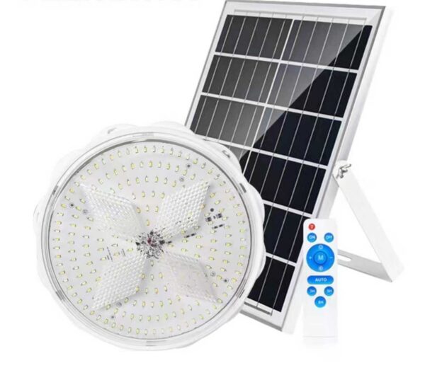 Ηλιακός προβολέας LED με πάνελ - 300W - 32cm - 433897 - GoodFlix