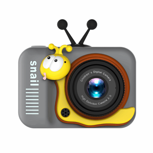 Παιδική ψηφιακή κάμερα - Q2 - Snail - 810651 - Black - GoodFlix