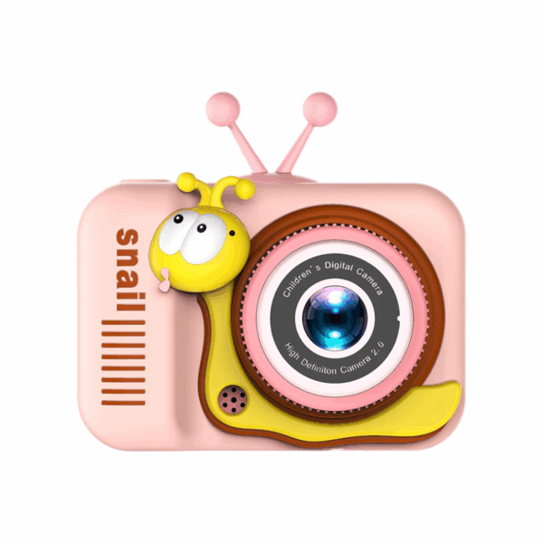 Παιδική ψηφιακή κάμερα - Q2 - Snail - 810651 - Pink - GoodFlix