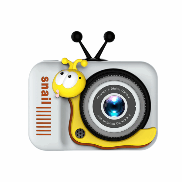 Παιδική ψηφιακή κάμερα - Q2 - Snail - 810651 - White - GoodFlix