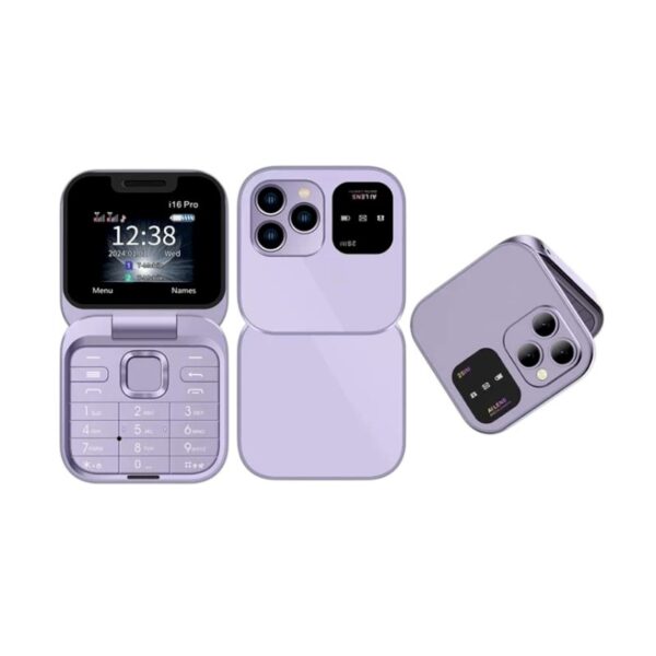 Κινητό τηλέφωνο - i16 Pro - Dual Sim - 812174 - Purple - Ελληνικό μενού - GoodFlix