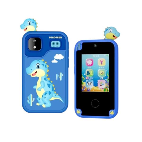 Παιδικό smartphone με κάμερα & παιχνίδια - D13 - 812860 - Blue - GoodFlix