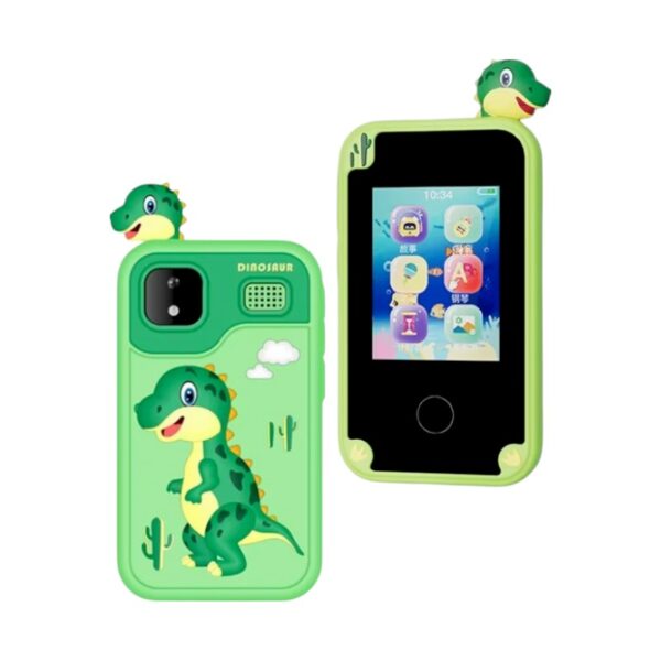 Παιδικό smartphone με κάμερα & παιχνίδια - D13 - 812860 - Green - GoodFlix